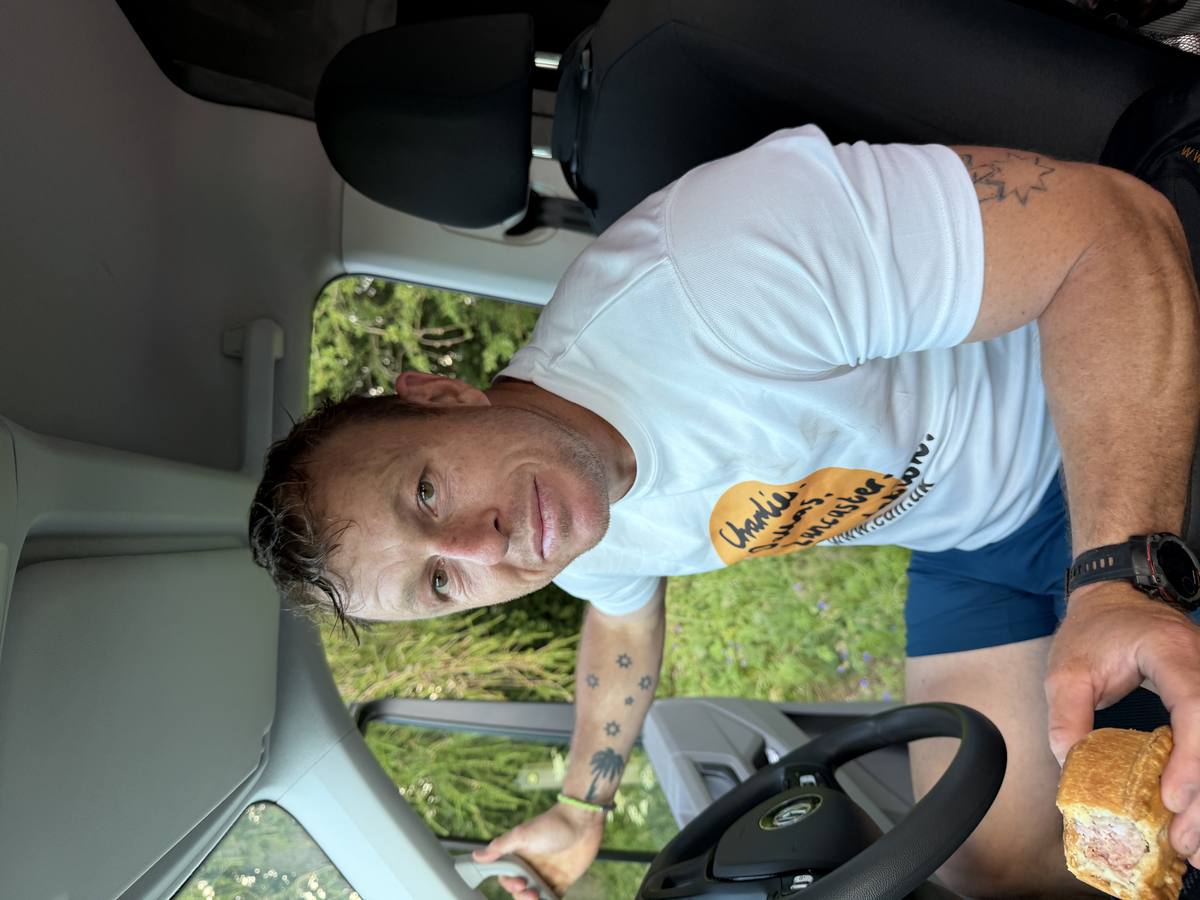 On the road